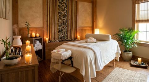 Illustration of Hannah relax spa, massage spa in Huntsville, TX